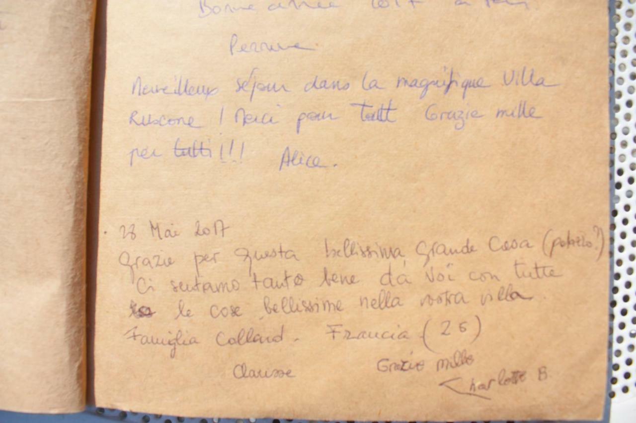 Villa Ruscone Lasnigo Zewnętrze zdjęcie