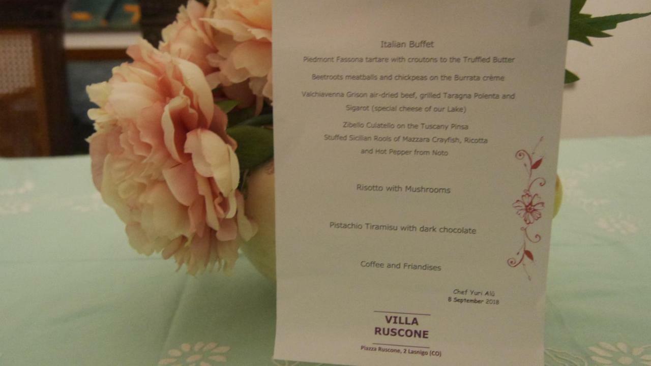 Villa Ruscone Lasnigo Zewnętrze zdjęcie